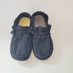 Hey Dude Black Wendy Slip On Comfort Sneakers